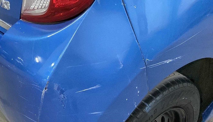 2014 Maruti Celerio VXI, Petrol, Manual, 78,700 km, Rear bumper - Paint is slightly damaged