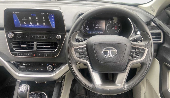 2021 Tata Safari XZA, Diesel, Automatic, 9,339 km, Steering Wheel Close Up