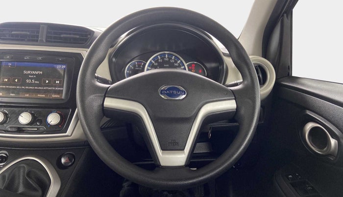 2019 Datsun Go Plus T, Petrol, Manual, 18,689 km, Steering Wheel Close Up