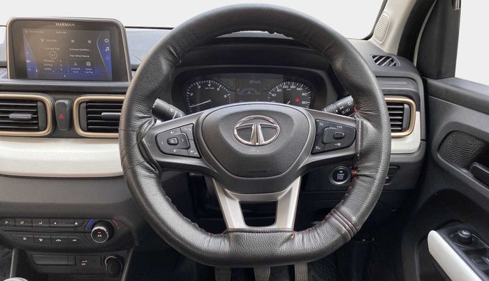 2022 Tata PUNCH ACCOMPLISHED DAZZLE PACK MT, Petrol, Manual, 20,924 km, Steering Wheel Close Up