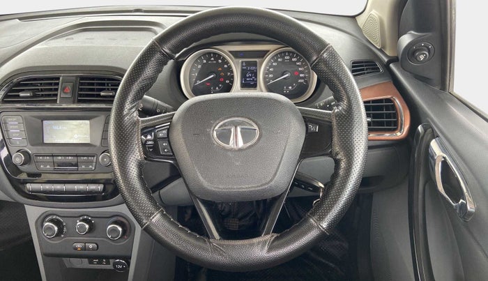 2017 Tata TIGOR XZ PETROL, Petrol, Manual, 31,573 km, Steering Wheel Close Up