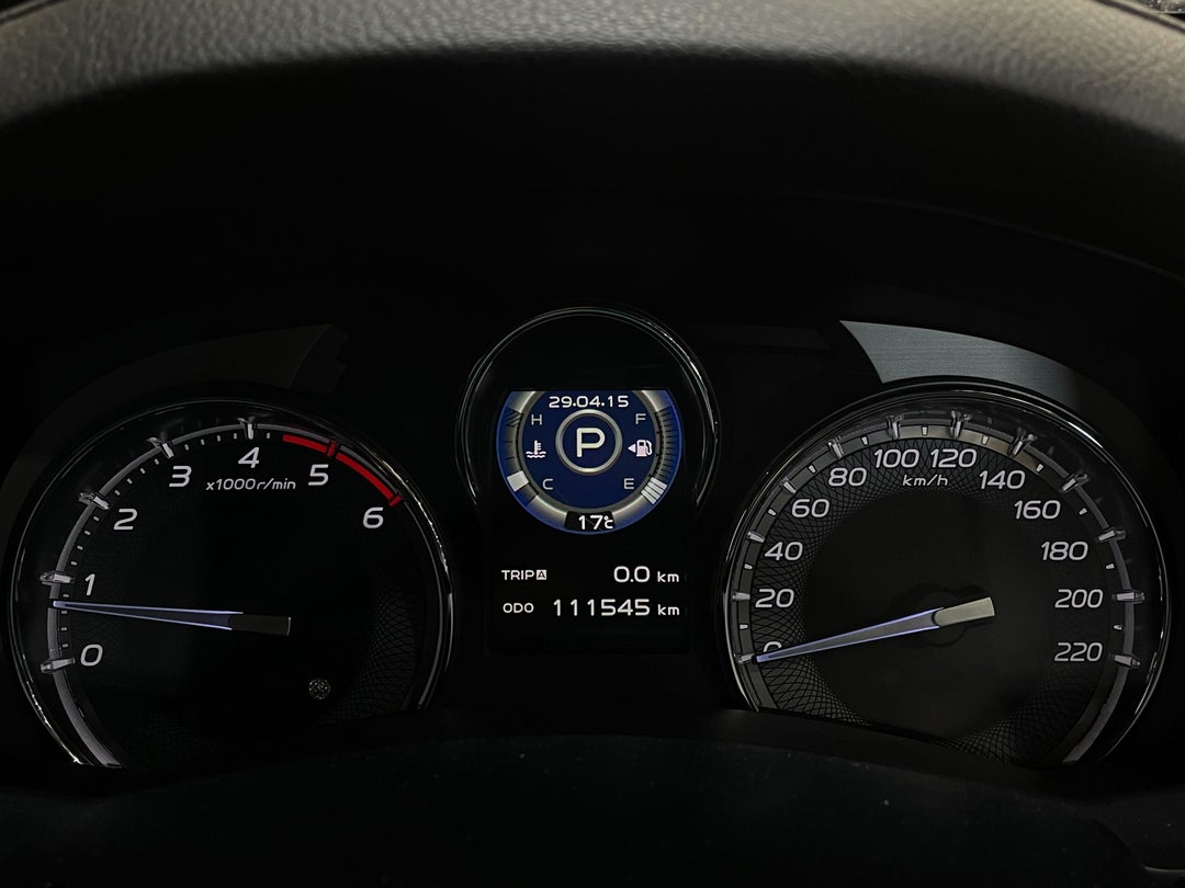 2018 Isuzu MU-X Ls-t (4x4), Automatic, 111545 km, Odometer View