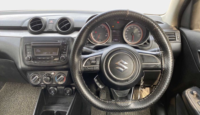 2019 Maruti Swift VXI, Petrol, Manual, 67,872 km, Steering Wheel Close Up