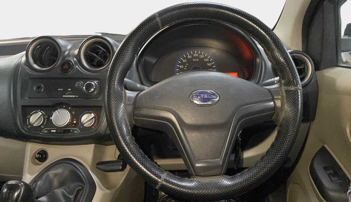 2017 Datsun Go Plus T, Petrol, Manual, 57,422 km, Steering Wheel Close Up