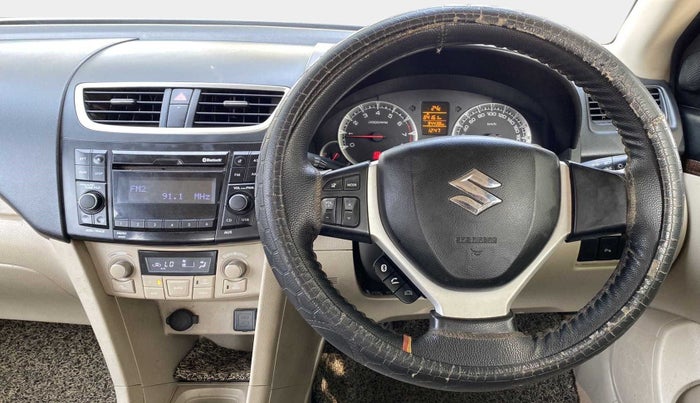 2015 Maruti Swift Dzire ZXI, Petrol, Manual, 94,408 km, Steering Wheel Close Up