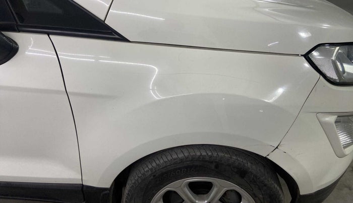 2018 Ford Ecosport TITANIUM + 1.5L PETROL AT, Petrol, Automatic, 61,167 km, Right fender - Minor scratches