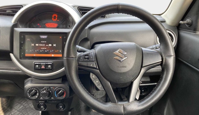 2021 Maruti S PRESSO VXI+, Petrol, Manual, 2,121 km, Steering Wheel Close Up