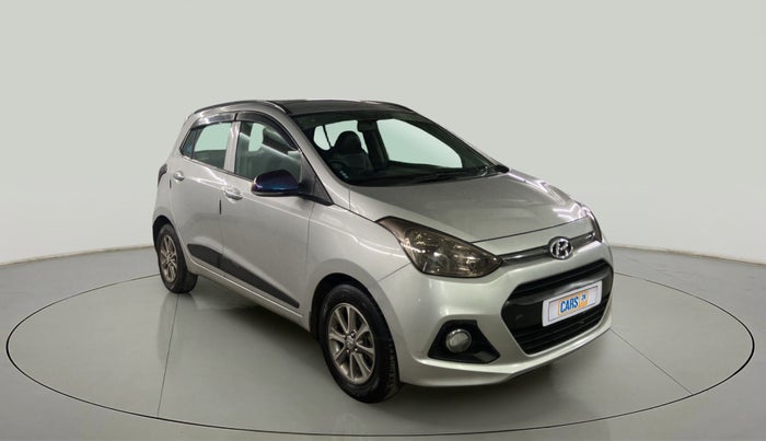 2016 Hyundai Grand i10 ASTA (O) 1.2 KAPPA VTVT, Petrol, Manual, 62,064 km, Right Front Diagonal