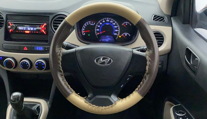 2016 Hyundai Grand i10 MAGNA 1.2 KAPPA VTVT, Petrol, Manual, 63,794 km, Steering Wheel Close Up