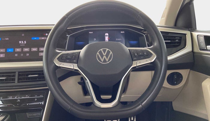 2022 Volkswagen VIRTUS TOPLINE TSI 1.0 AT, Petrol, Automatic, 14,829 km, Steering Wheel Close Up