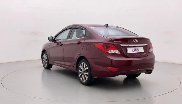 2013 Hyundai Verna FLUIDIC 1.6 CRDI SX, Diesel, Manual, 1,18,574 km, Left Back Diagonal