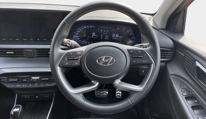 2022 Hyundai NEW I20 ASTA (O) 1.0 TURBO GDI DCT, Petrol, Automatic, 10,566 km, Steering Wheel Close Up