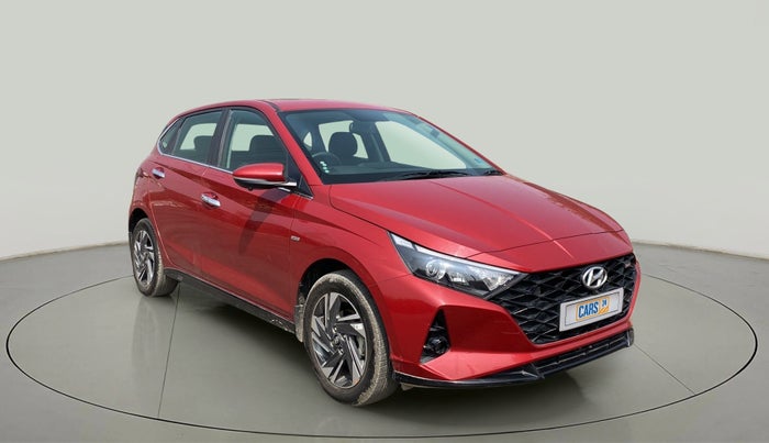 2022 Hyundai NEW I20 ASTA (O) 1.0 TURBO GDI DCT, Petrol, Automatic, 10,566 km, Right Front Diagonal