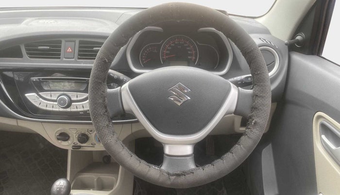 2015 Maruti Alto K10 VXI, Petrol, Manual, 31,316 km, Steering Wheel Close Up