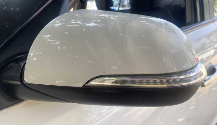 2018 Hyundai Creta SX 1.6 PETROL DUAL TONE, Petrol, Manual, 7,919 km, Left rear-view mirror - Minor folding noise
