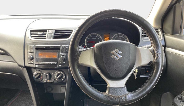 2015 Maruti Swift VXI, Petrol, Manual, 95,445 km, Steering Wheel Close Up