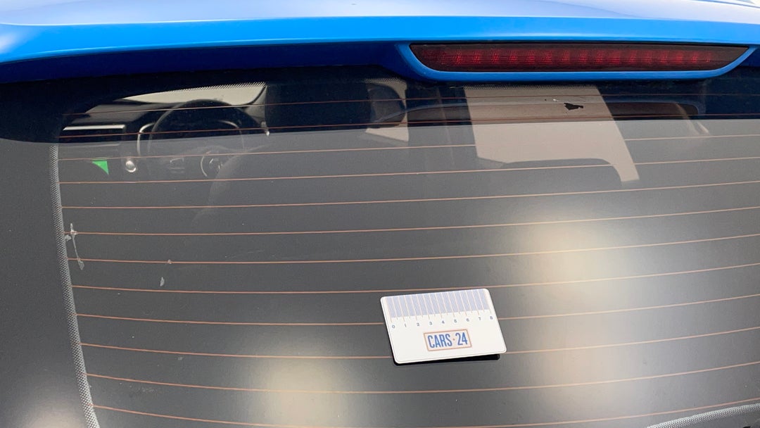 Windshield Rear Tinting scratched