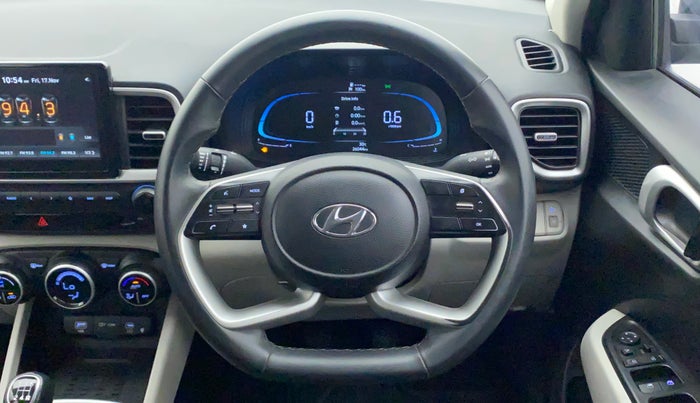 2022 Hyundai VENUE SX 1.2 PETROL, Petrol, Manual, 26,044 km, Steering Wheel Close Up