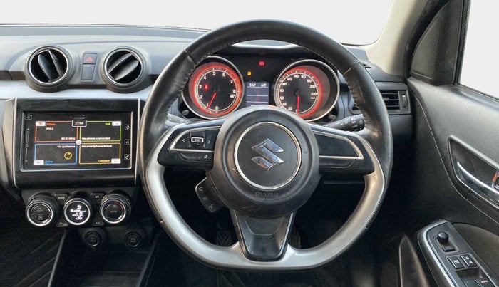 2018 Maruti Swift ZXI PLUS, Petrol, Manual, 86,973 km, Steering Wheel Close Up