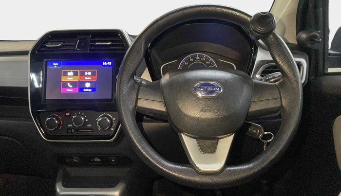 2021 Datsun Redi Go T(O) 1.0 AMT, Petrol, Automatic, 15,220 km, Steering Wheel Close Up