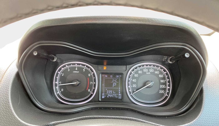 2022 Maruti BREZZA ZXI + AT SMART HYBRID, Petrol, Automatic, 24,472 km, Odometer Image