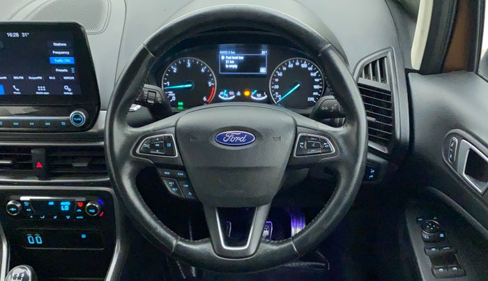 2019 Ford Ecosport TITANIUM + 1.5L DIESEL, Diesel, Manual, 49,091 km, Steering Wheel Close Up