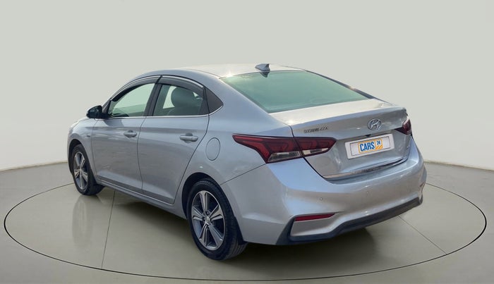 2018 Hyundai Verna 1.6 CRDI SX + AT, Diesel, Automatic, 99,492 km, Left Back Diagonal