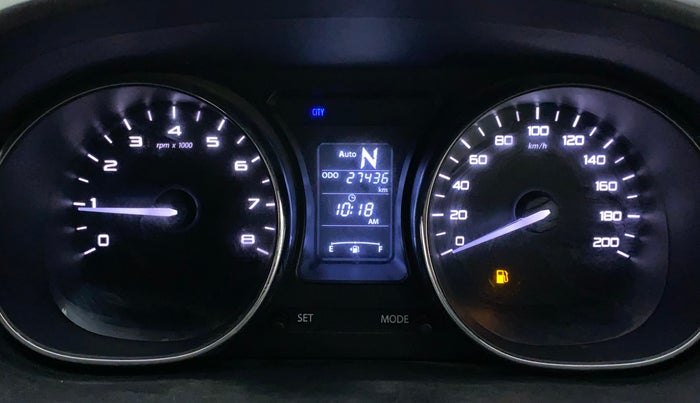 2018 Tata Tiago XTA PETROL, Petrol, Automatic, 27,436 km, Odometer Image