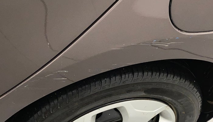 2018 Tata Tiago XTA PETROL, Petrol, Automatic, 27,436 km, Left quarter panel - Minor scratches