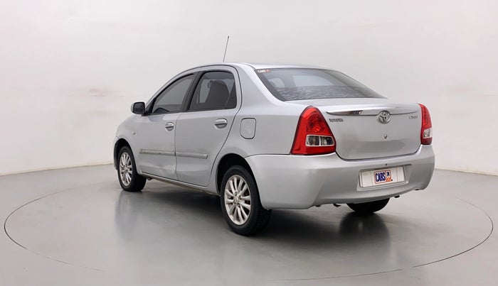 2012 Toyota Etios V, Petrol, Manual, 60,830 km, Left Back Diagonal