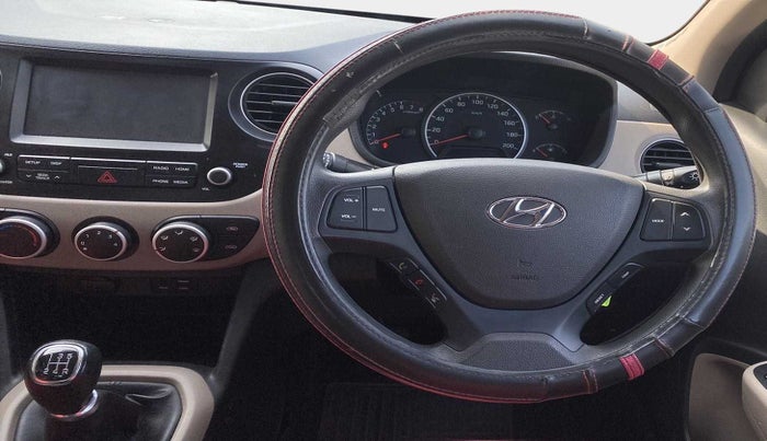 2020 Hyundai Grand i10 SPORTZ 1.2 KAPPA VTVT, Petrol, Manual, 45,181 km, Steering Wheel Close Up