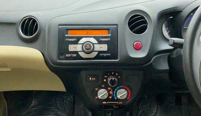 2015 Honda Amaze 1.2L I-VTEC S, Petrol, Manual, 58,409 km, Air Conditioner