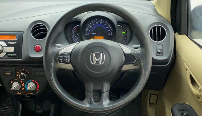 2015 Honda Amaze 1.2L I-VTEC S, Petrol, Manual, 58,409 km, Steering Wheel Close Up