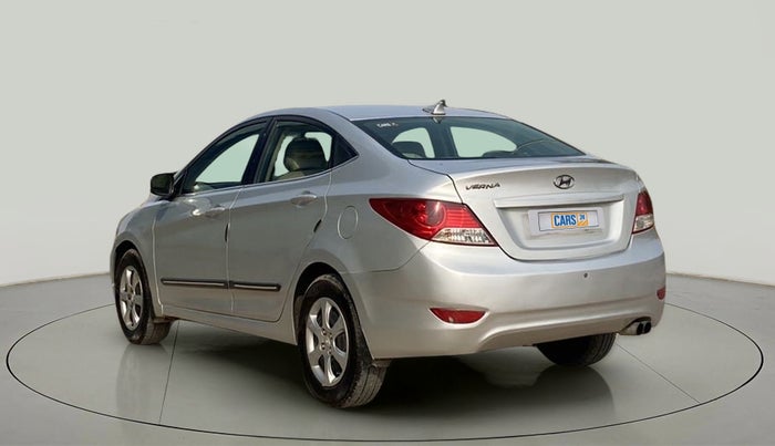2013 Hyundai Verna FLUIDIC 1.4 CRDI, Diesel, Manual, 1,00,369 km, Left Back Diagonal
