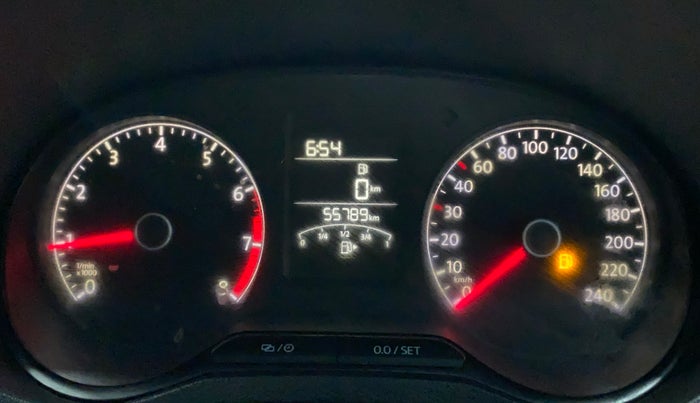 2016 Volkswagen Polo COMFORTLINE 1.2L, Petrol, Manual, 55,849 km, Odometer Image