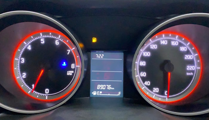 2019 Maruti Swift VXI, Petrol, Manual, 89,076 km, Odometer Image
