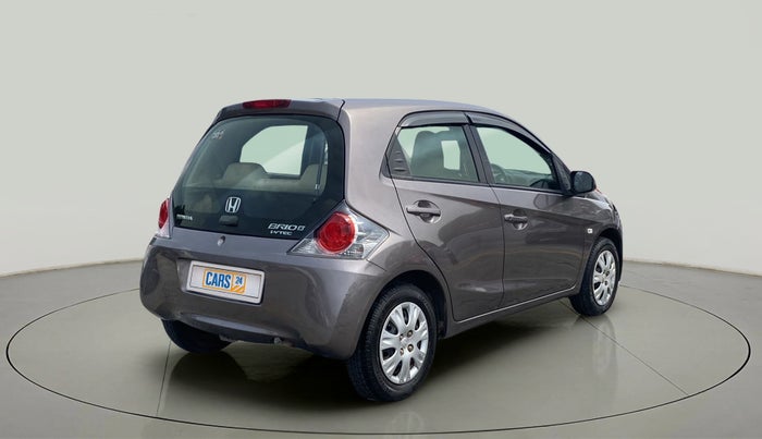 2012 Honda Brio S MT, Petrol, Manual, 50,445 km, Right Back Diagonal