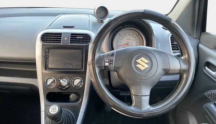2014 Maruti Ritz ZXI, Petrol, Manual, 83,556 km, Steering Wheel Close Up