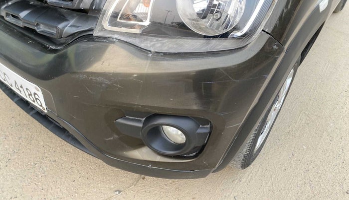 2018 Renault Kwid RXT 1.0 (O), Petrol, Manual, 44,612 km, Front bumper - Repaired