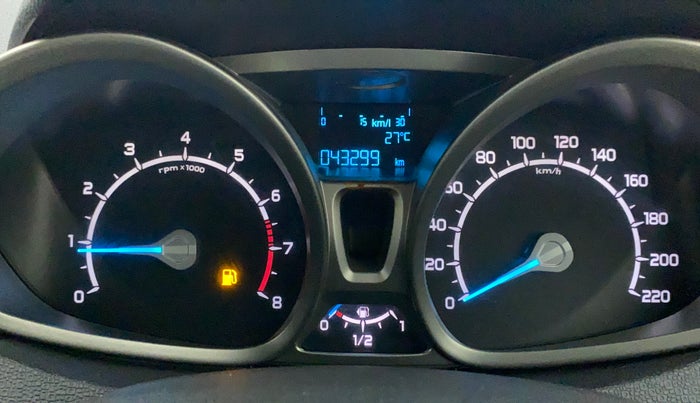 2017 Ford Ecosport TITANIUM 1.5L PETROL, Petrol, Manual, 43,299 km, Odometer Image