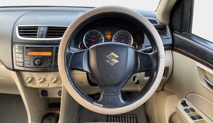 2014 Maruti Swift Dzire VDI, Diesel, Manual, 94,100 km, Steering Wheel Close Up
