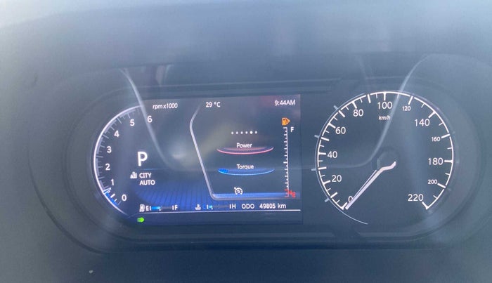 2020 Tata Harrier XZA PLUS 2.0L, Diesel, Automatic, 49,898 km, Odometer Image