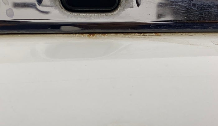 2017 Maruti Baleno ZETA CVT PETROL 1.2, Petrol, Automatic, 54,210 km, Dicky (Boot door) - Slightly rusted