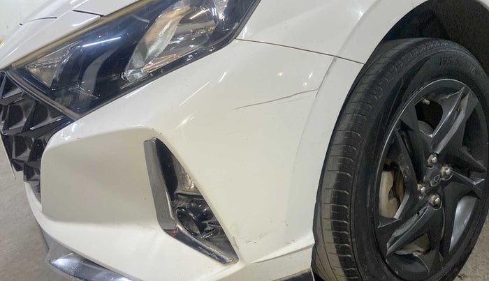 2020 Hyundai NEW I20 SPORTZ 1.2 MT, Petrol, Manual, 75,019 km, Front bumper - Minor scratches