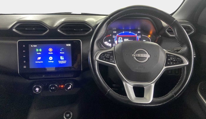 2021 Nissan MAGNITE XV PREMIUM TURBO CVT, Petrol, Automatic, 20,810 km, Steering Wheel Close Up