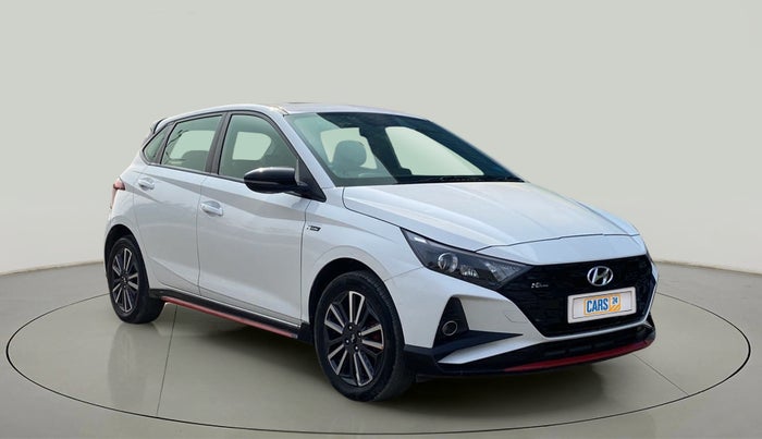 2021 Hyundai NEW I20 N LINE N8 1.0 TURBO GDI DCT, Petrol, Automatic, 18,319 km, Right Front Diagonal