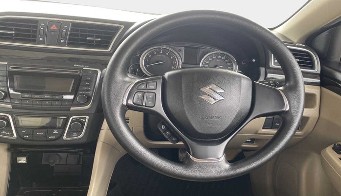 2015 Maruti Ciaz ZXI, Petrol, Manual, 92,588 km, Steering Wheel Close Up
