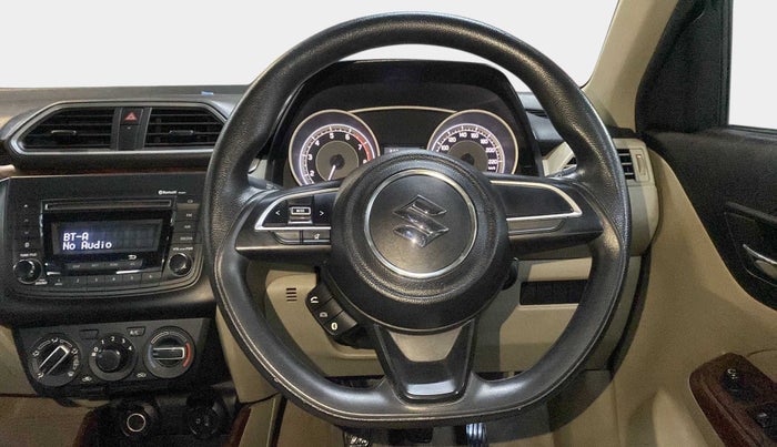 2018 Maruti Dzire VXI, Petrol, Manual, 66,600 km, Steering Wheel Close Up