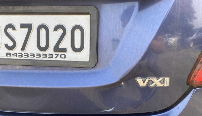 2018 Maruti Dzire VXI, Petrol, Manual, 64,024 km, Dicky (Boot door) - Slightly dented