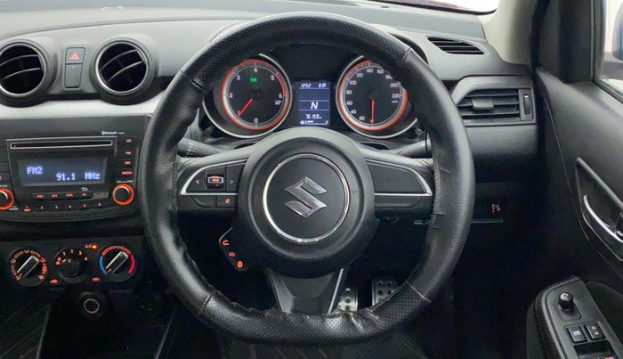 2019 Maruti Swift VDI AMT, Diesel, Automatic, 76,159 km, Steering Wheel Close Up